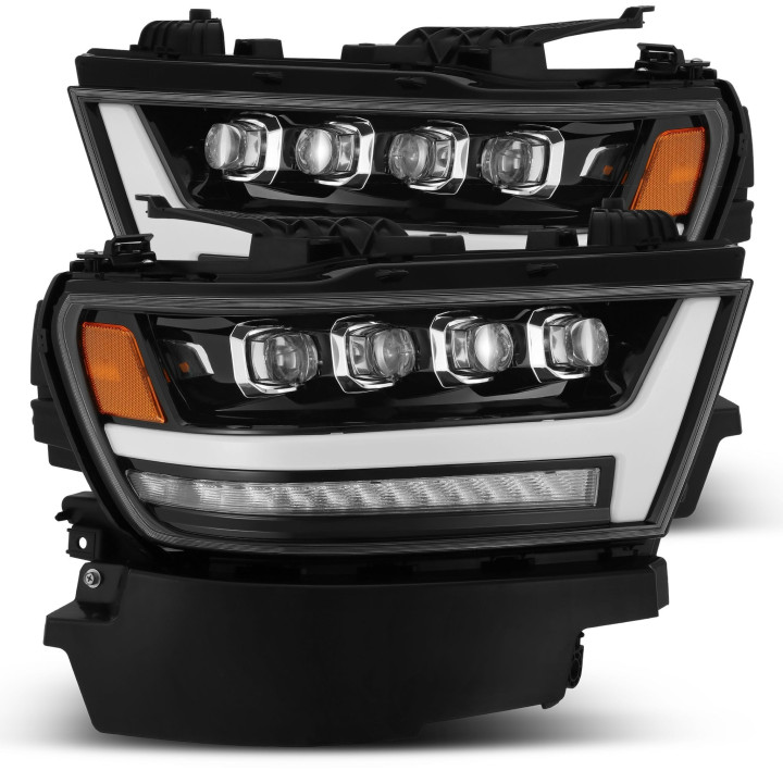 Voll-LED Scheinwerfer schwarz Alpharex RAM 1500