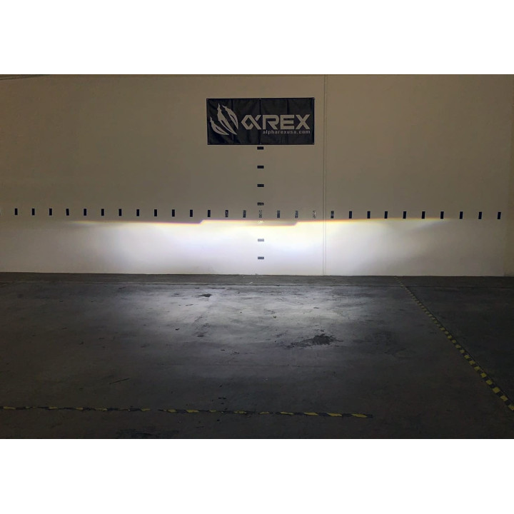 LED-Projektor Scheinwerfer Alpha-Black Alpharex RAM 1500