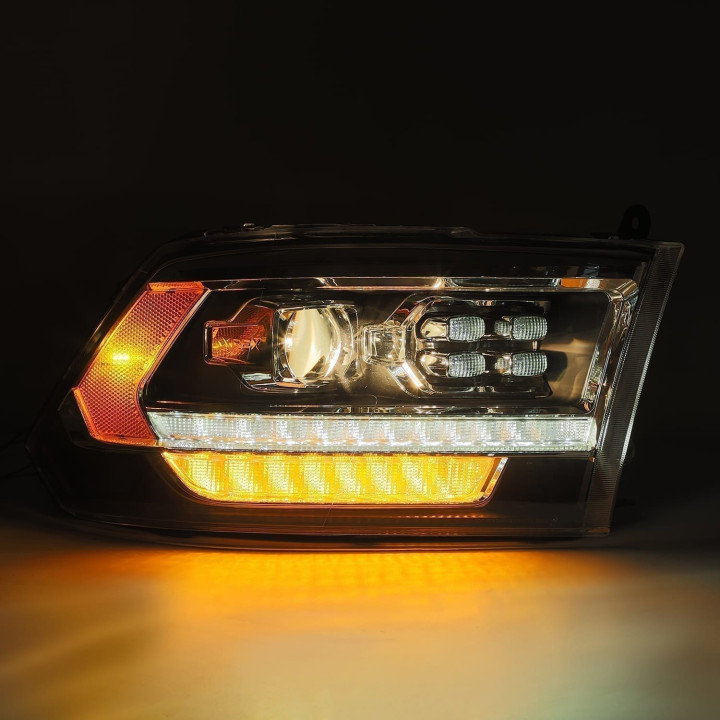 LED-Projektor Scheinwerfer Alpha-Black Alpharex RAM 1500