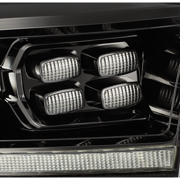 LED-Projektor Scheinwerfer Alpha-Black Alpharex RAM 1500