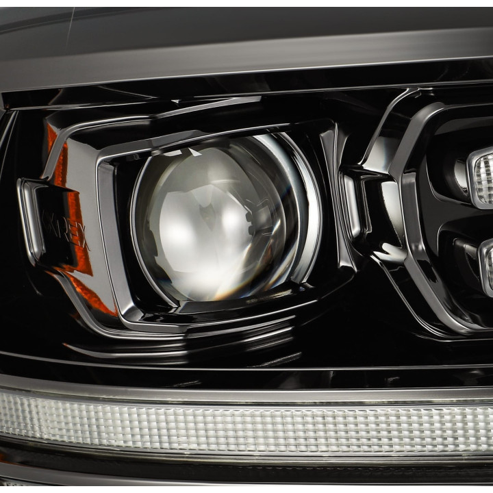 LED-Projektor Scheinwerfer Alpha-Black Alpharex RAM 1500