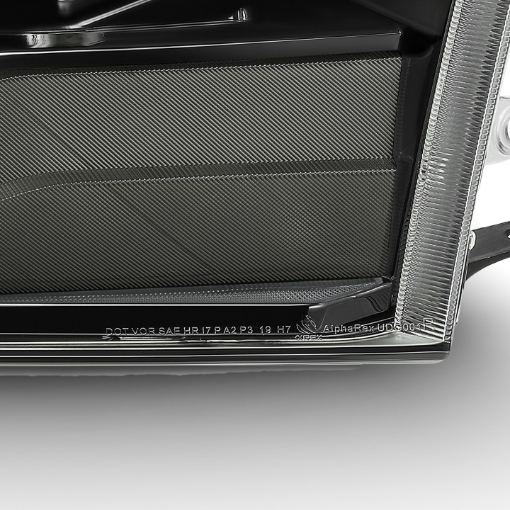 Dual LED-Projektor Scheinwerfer Alpha-Black Alpharex RAM 1500