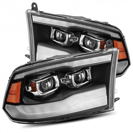 Dual LED-Projektor Scheinwerfer Chrome Alpharex RAM 1500
