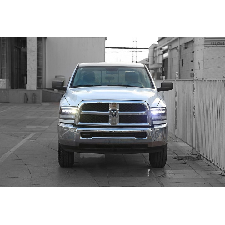 Quad LED-Projektor Scheinwerfer Alpha-Black Alpharex RAM 1500