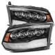Quad LED-Projektor Scheinwerfer Alpha-Black Alpharex RAM 1500
