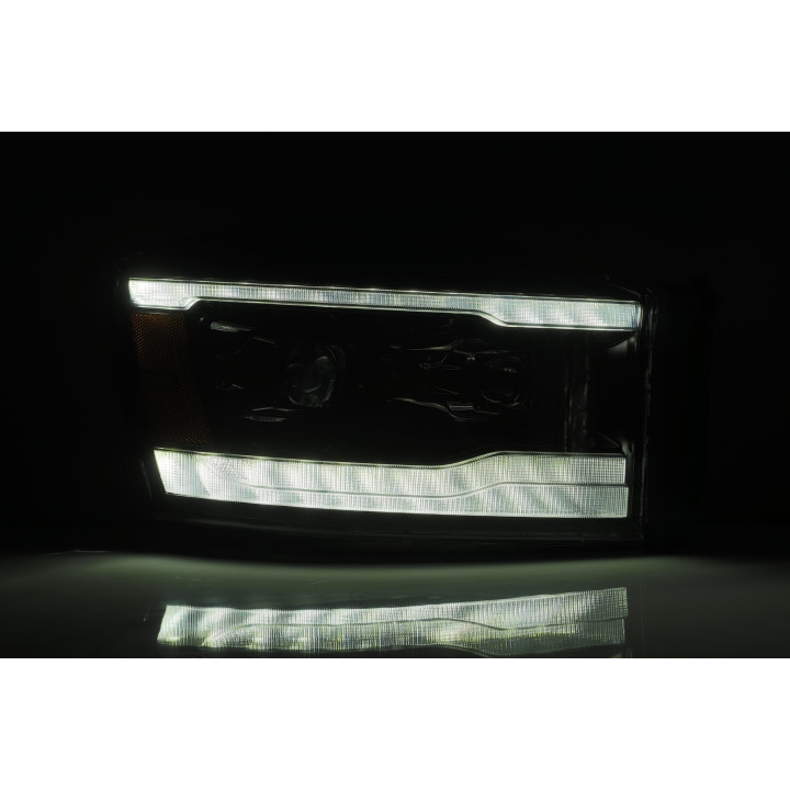Dual LED-Projektor Scheinwerfer Alpha-Black Alpharex RAM 1500 Jg. 06-08