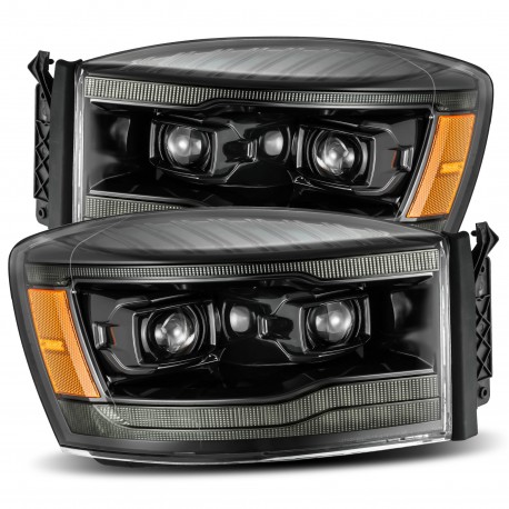 Dual LED-Projektor Scheinwerfer Alpha-Black Alpharex RAM 1500 Jg. 06-08