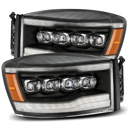 Quad LED-Projektor Scheinwerfer Alpha-Black Alpharex RAM 1500 Jg. 06-08