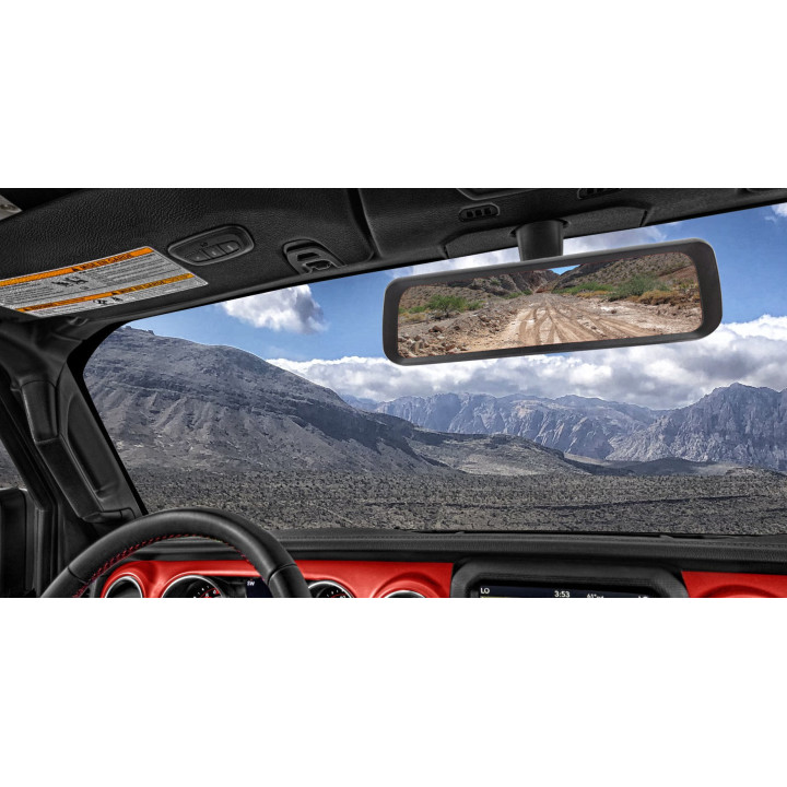 FullVue Innenspiegel mit integrierter Rückfahrkamera Brandmotion Wrangler JL