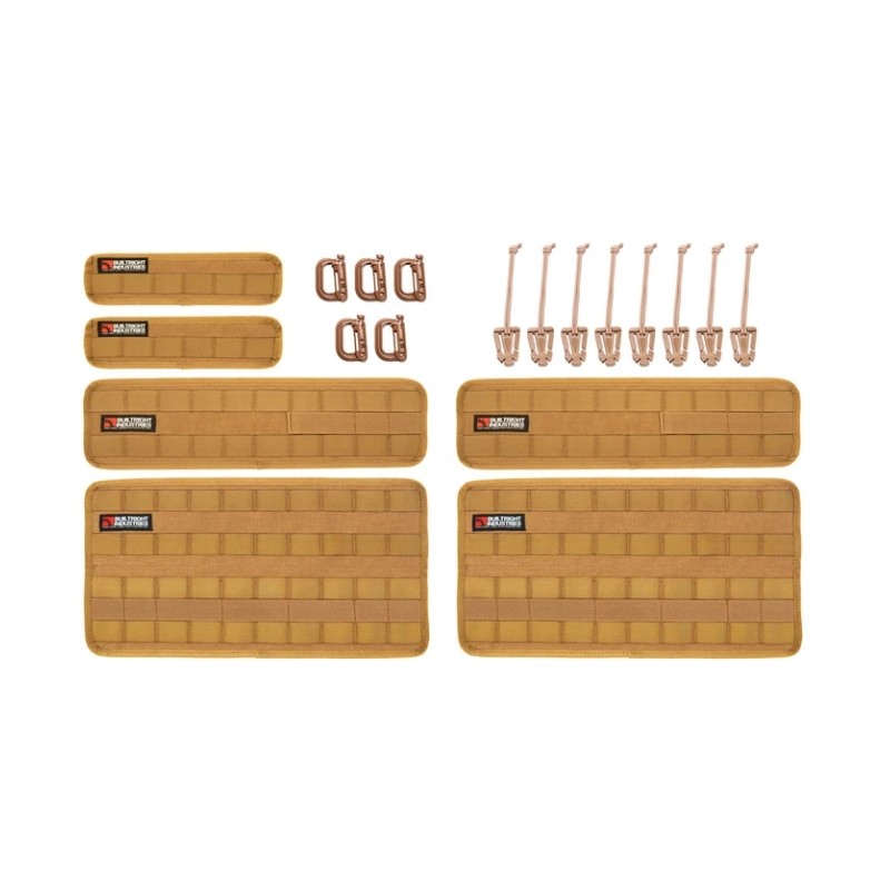 Organizer-Kit beige mit Klettverschluss & Molle System BuiltRightIndustries  - Calonder Online