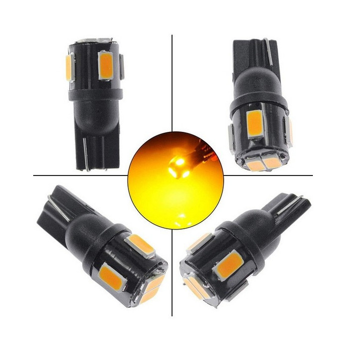 LED Glassockel orange