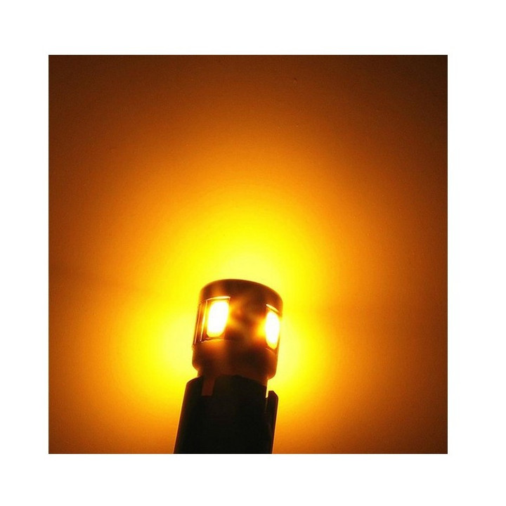 LED Glassockel orange