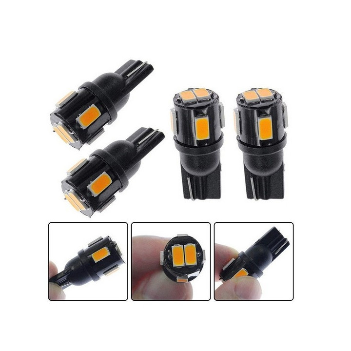 LED Glassockel orange