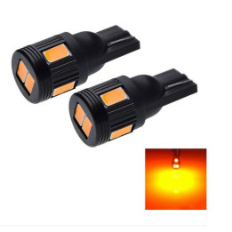 LED Glassockel orange