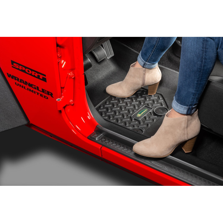 Gummiwannen-Set vorne Wrangler JK