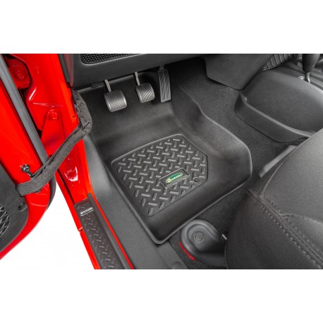 Gummiwannen-Set vorne Wrangler JK