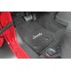 Fussmatten-Set vorne schwarz mit Jeep Logo Lloyd Mats