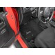 Fussmatten-Set vorne & hinten schwarz mit Jeep Logo Lloyd Mats