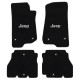 Fussmatten-Set vorne & hinten schwarz mit Jeep Logo Lloyd Mats