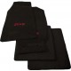 Fussmatten-Set vorne & hinten schwarz mit Jeep Logo Lloyd Mats
