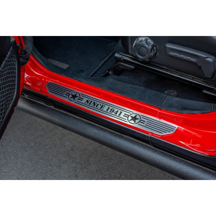 Einstiegsblenden edelstahl "Since 1941" DV8