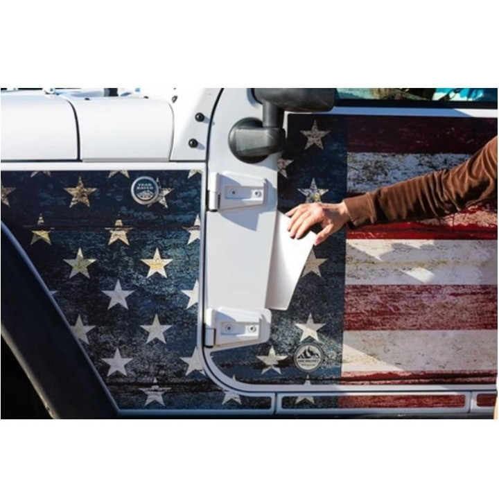 Magnet-Folie "Mek Magnet" mit verschiedenen Motiven Wrangler JL 4-Door