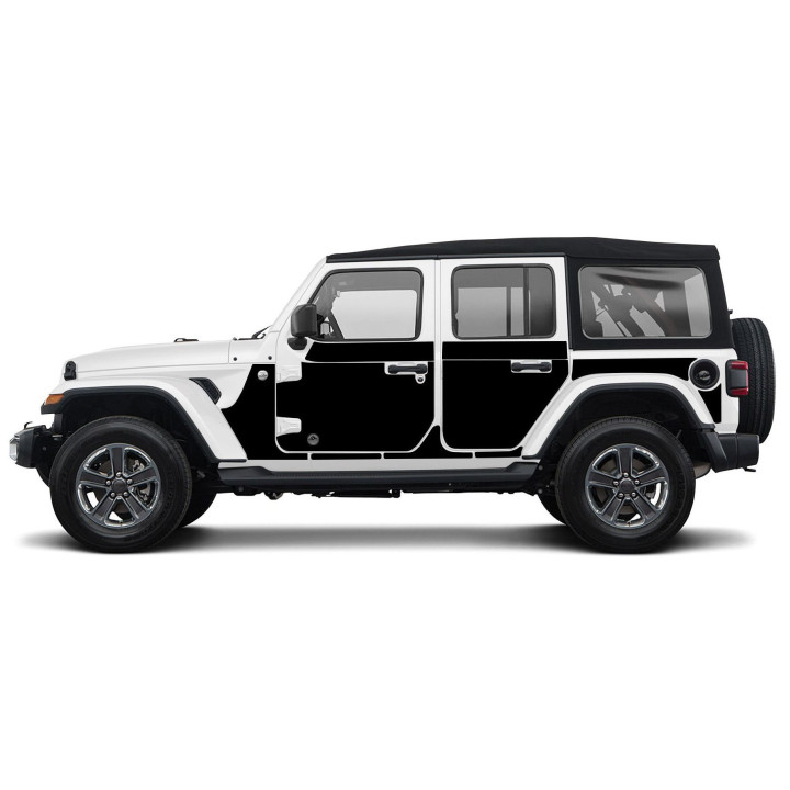 Magnet-Folie "Mek Magnet" mit verschiedenen Motiven Wrangler JL 4-Door