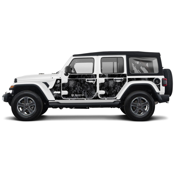 Magnet-Folie "Mek Magnet" mit verschiedenen Motiven Wrangler JL 4-Door