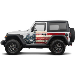 Magnet-Folie "Mek Magnet" mit verschiedenen Motiven Wrangler JL 2-Door