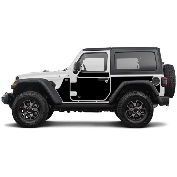 Magnet-Folie "Mek Magnet" mit verschiedenen Motiven Wrangler JL 2-Door