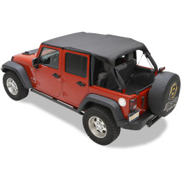 Bikini-Top "Safari" Bestop Wrangler 4-Door Jg. 07-09