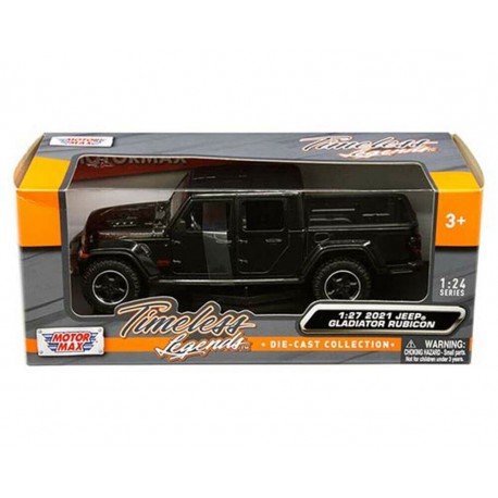 Modellauto Jeep Gladiator schwarz 1:27