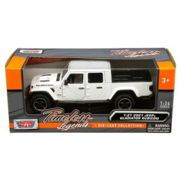 Modellauto Jeep Gladiator weiss 1:27