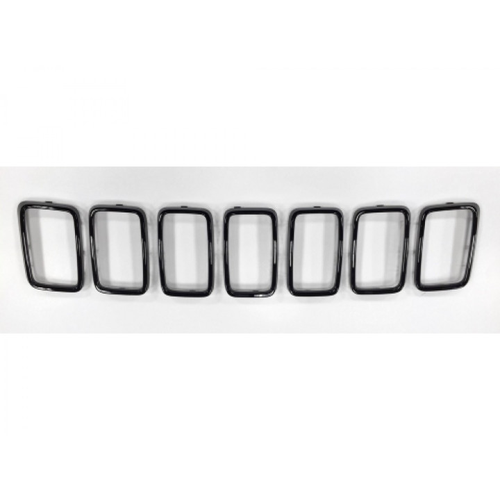 Kühlergrill Zierblenden-Kit schwarz Grand Cherokee ab Jg. 17