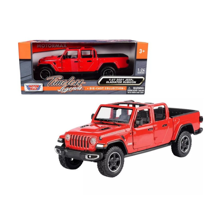 Modellauto Jeep Gladiator rot 1:24