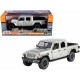 Modellauto Jeep Gladiator silber 1:24