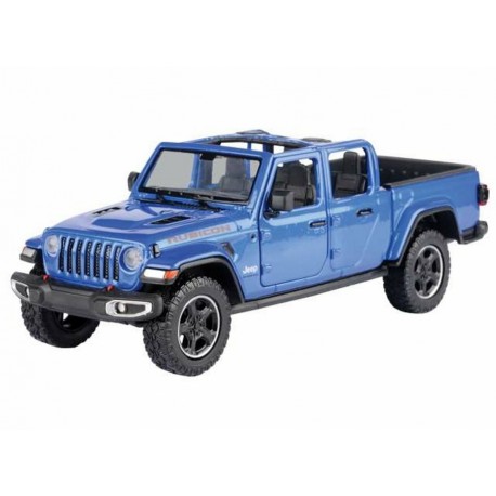 Modellauto Jeep Gladiator blau 1:24