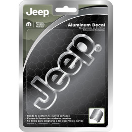 Aluminium Jeep-Logo universal Plasticolor