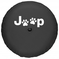 Reserveradabdeckung "Paw" Stoff Wrangler JL