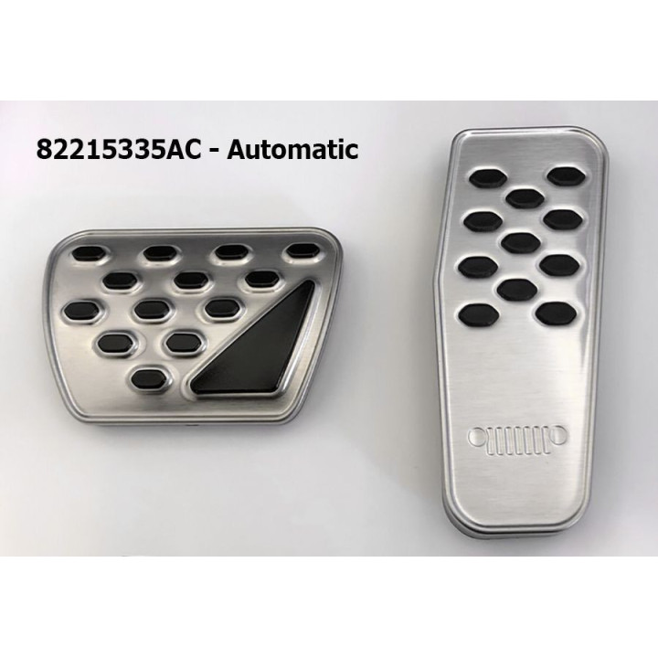 Edelstahl Pedal-Set Mopar JL / Gladiator