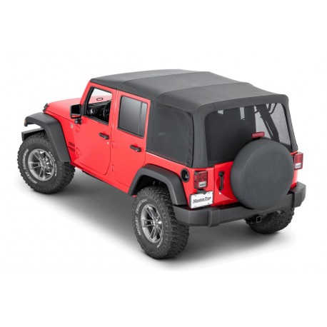 Mesh Window-Kit für Original Softtop Wrangler JK 4-Door