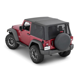 Mesh Window-Kit für Original Softtop Wrangler JK 2-Door