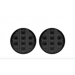 LED-Blinker schwarz mit SAE-DOT Prüfzeichen