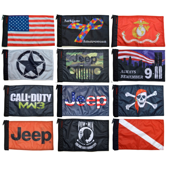 Forever Wave Flaggen-Halterung Wrangler JL