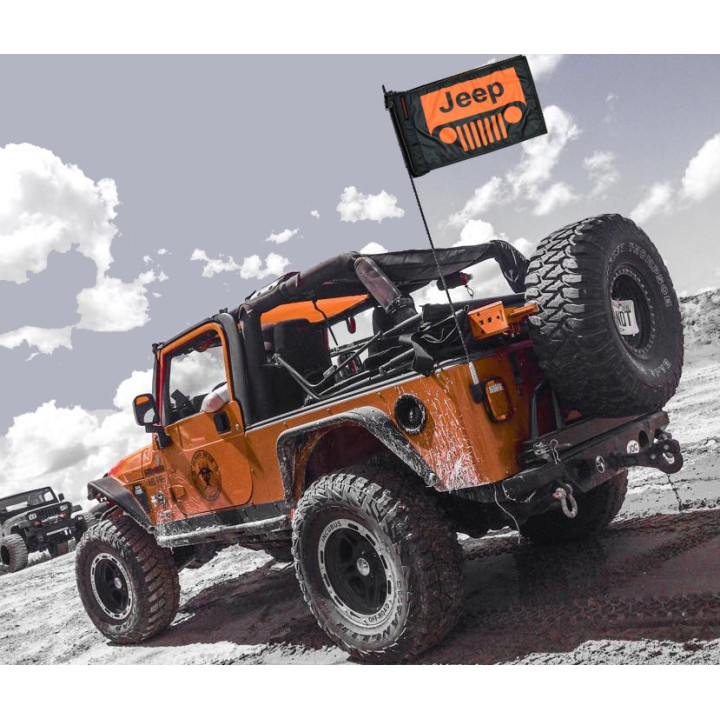 Forever Wave Flaggen-Halterung Wrangler JL