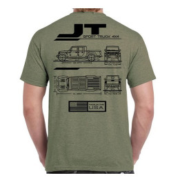 Gladiator JT Blueprint T-Shirt