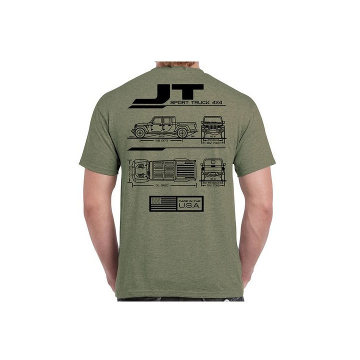Gladiator JT Blueprint T-Shirt