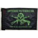 Forever Wave Flagge "Zombie Outbreak"