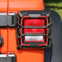 Lampengitter hinten schwarz für Halogen Rückleuchten Ruggedridge