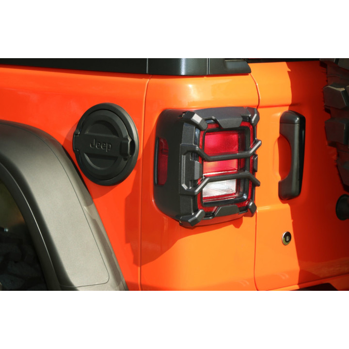 Lampengitter hinten schwarz für Halogen Rückleuchten Ruggedridge